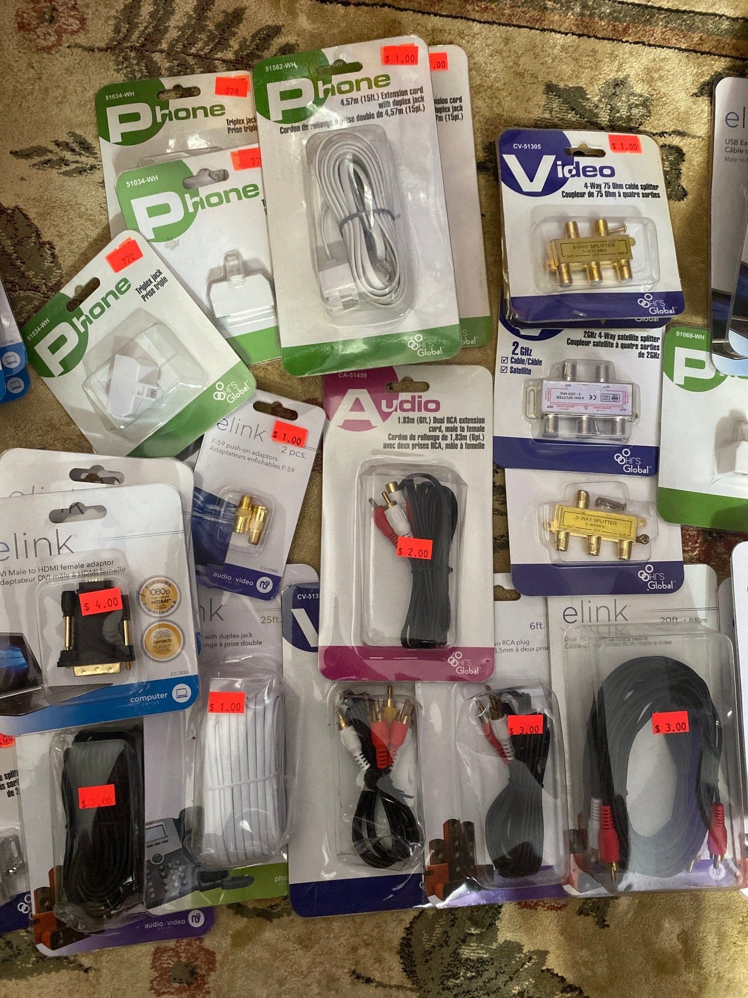 Assorted Adapters/Cables - Sabat Deals