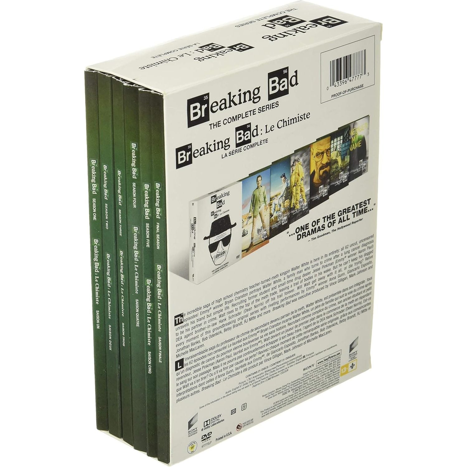 Breaking Bad: Complete Series, The Bilingual - DVD Movies - Sabat Deals