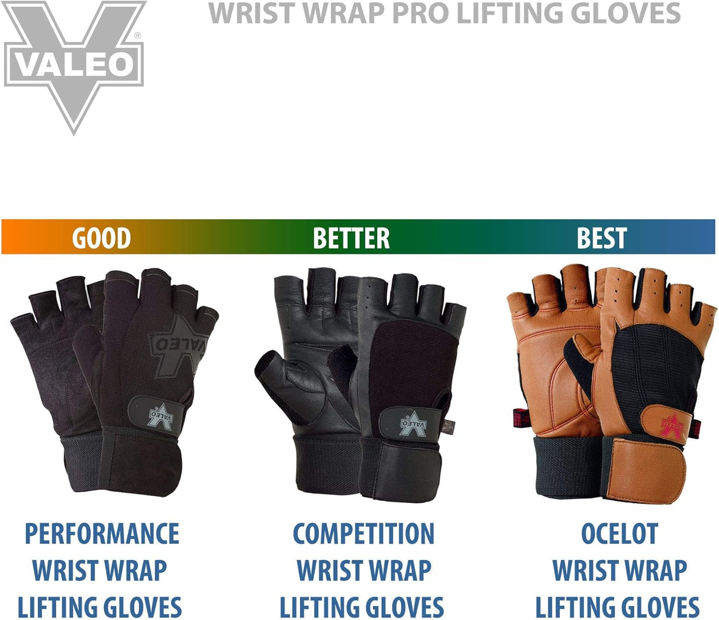 Valeo Fit Women's Performance Lifting Gloves Large Gloves - Sabat Deals736097515325