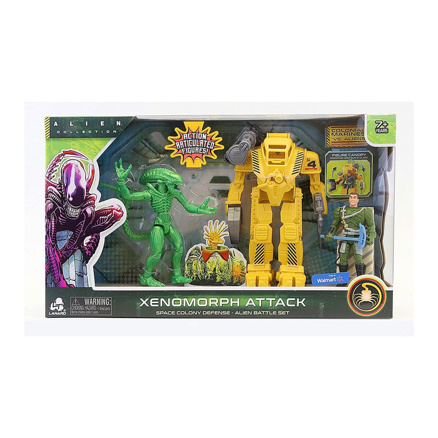 Alien Collection Xenomorph Attack Space Colony Defence Alien Battle Set featuring Power Loader Toys - Sabat Deals048242313076