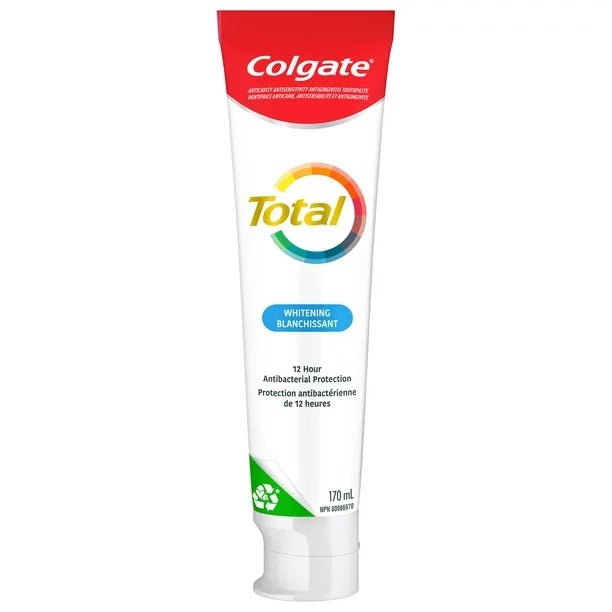 Colgate Total Whitening Toothpaste, 170ml Toothpaste - Sabat Deals