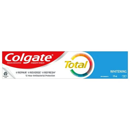 Colgate Total Whitening Toothpaste, 170ml Toothpaste - Sabat Deals