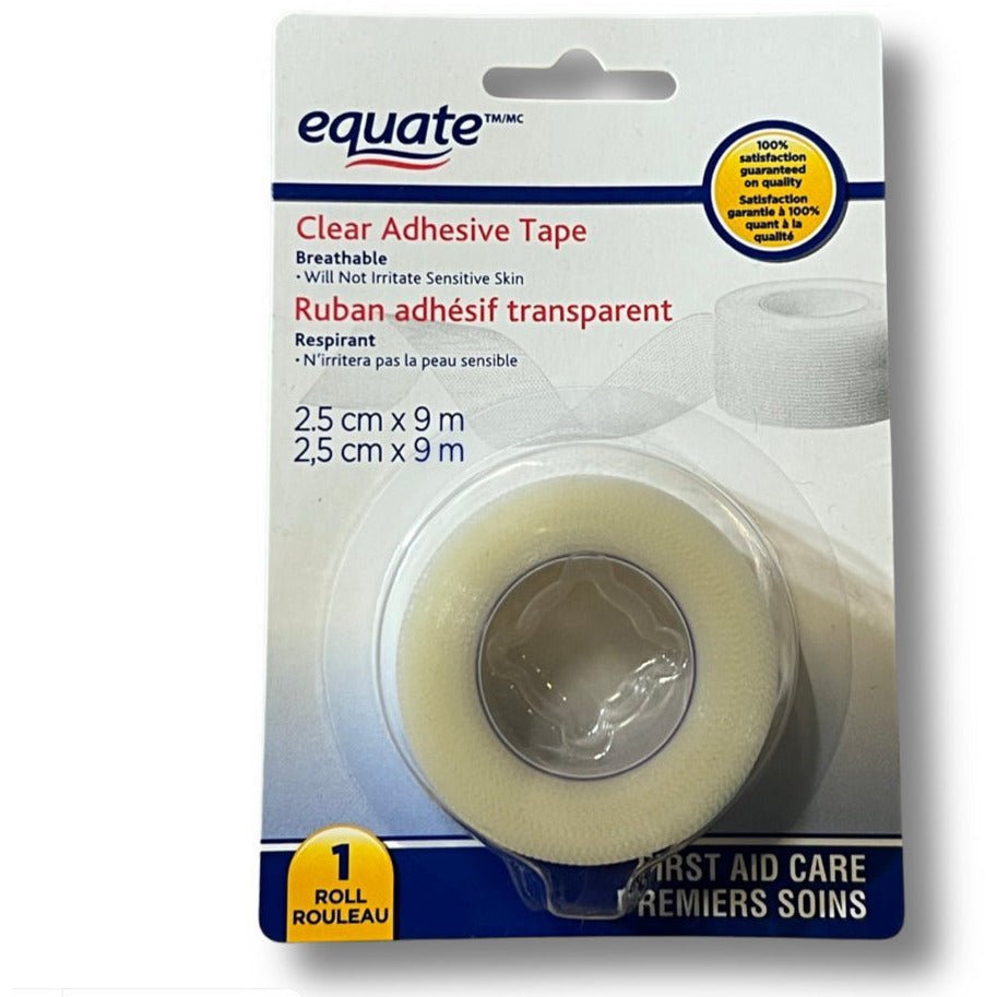 Equate Clear Adhesive Tape Medical Tape - Sabat Deals