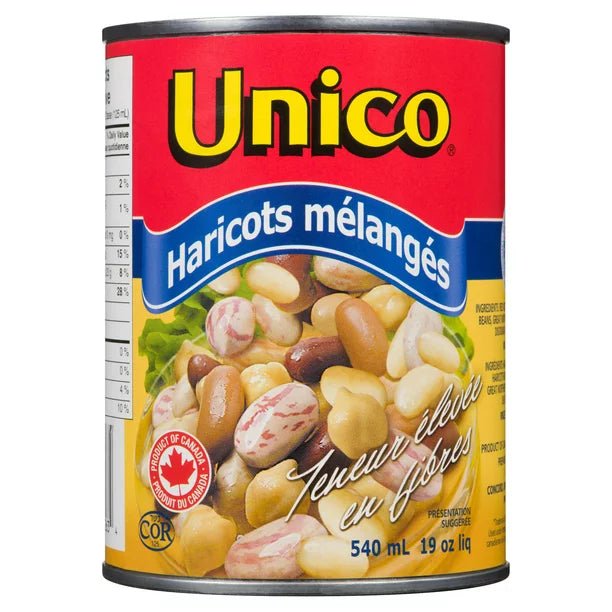 Unico Bean Medley, 540ml Canned Food - Sabat Deals