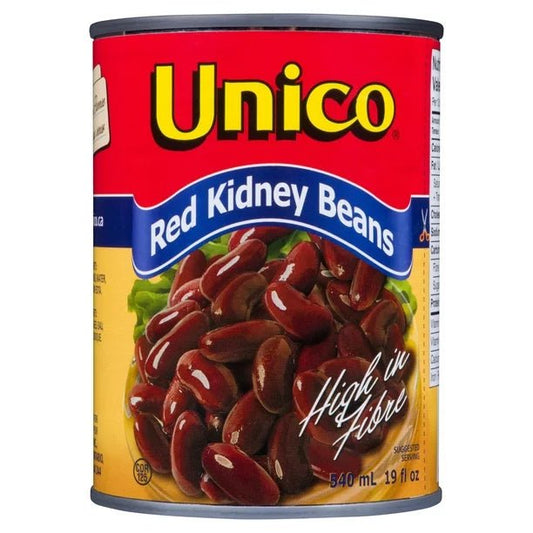 Unico Red Kidney beans, 540ml Canned Food - Sabat Deals